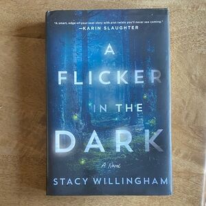 A Flicker in the Dark Hardcover Book